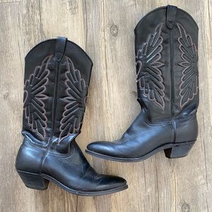 Heart with Wings Cowboy Western Boots